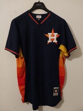Majestic Coolbase Authentic Alternate George Springer Rookie Jersey Size 44